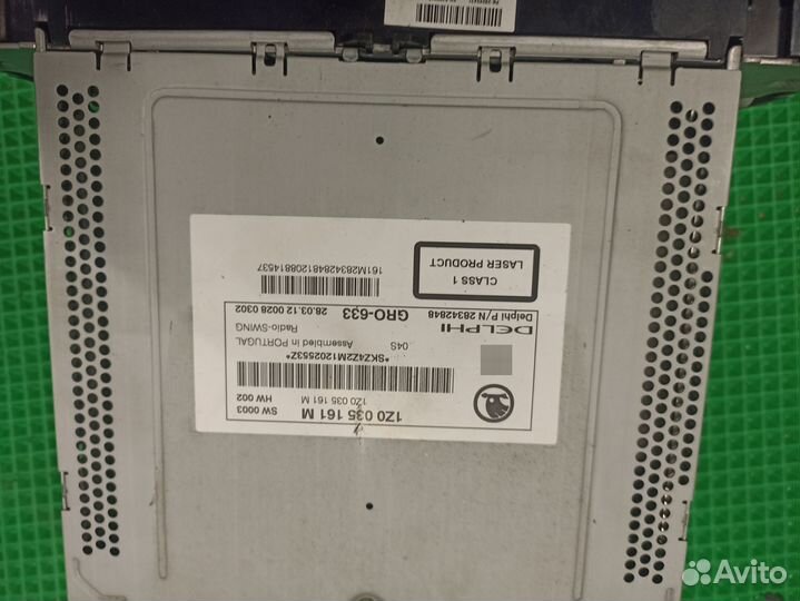 Магнитола штатная Skoda Octavia A5