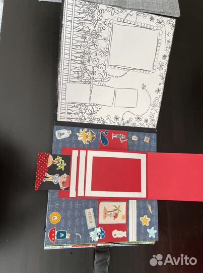 Альбом ручной работы для мальчика