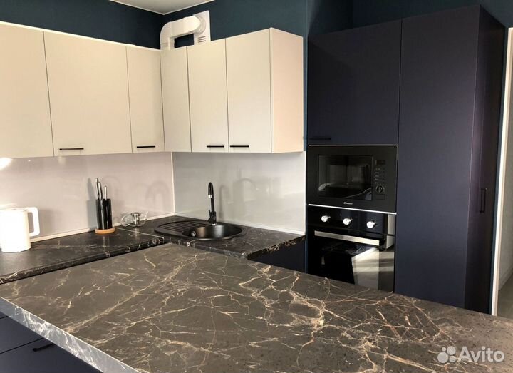 Угловая кухня с мдф фасадами