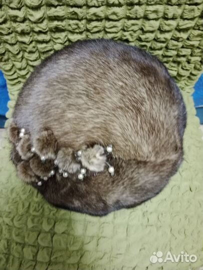 Шапка норковая