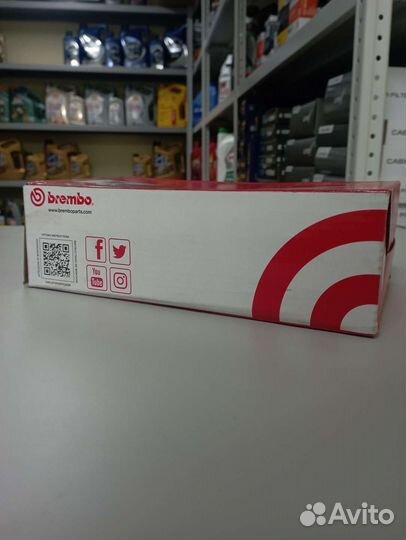 S68525 brembo колодки тормоз. барабанные задние