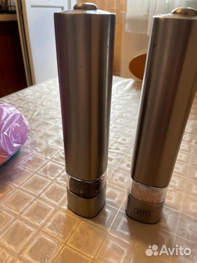 Gipfel мельница для соли и перца электрическая