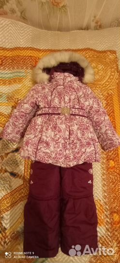 Продам куртку с штанами для девочки размер 98