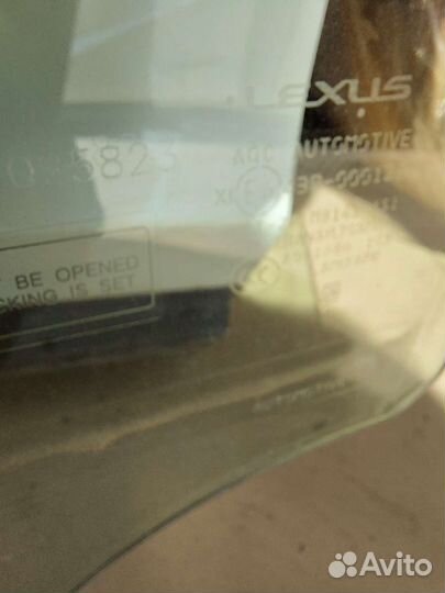 Передние стекла Lexus RX 4. 2022