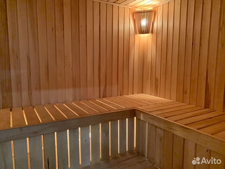 Русская баня на дровах