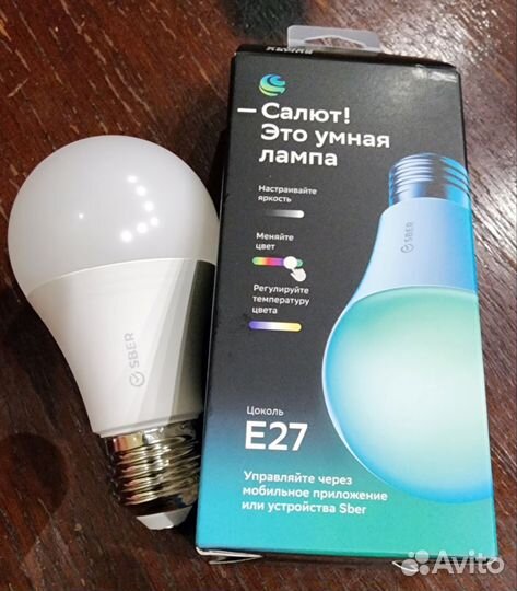Sberboom колонка + умная лампа