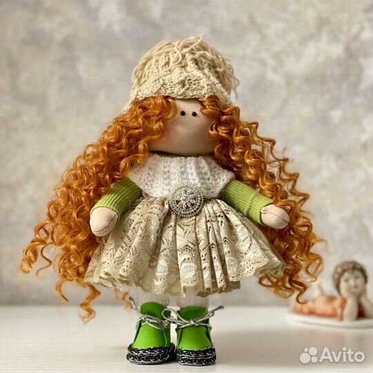 Интерьерная кукла ручной работы