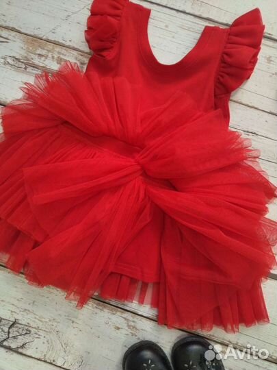 Платье для девочки нарядное 86