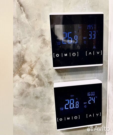 Умный терморегулятор для теплого пола WiFi