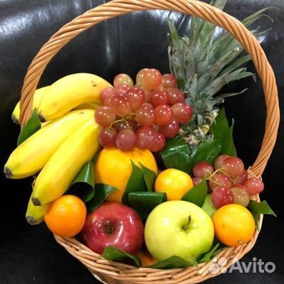 Съедобные букеты, фруктовые корзины