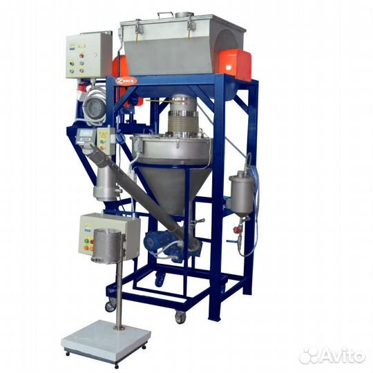 Смеситель ленточно-шнековый SMS