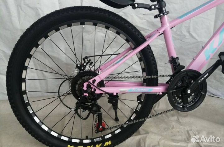 Велосипед горный подростковый 24 колеса на спицах