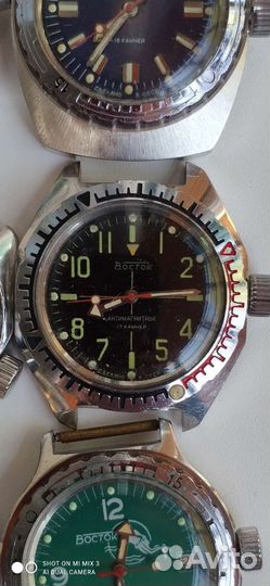 Часы восток амфибия (автоподзавод)