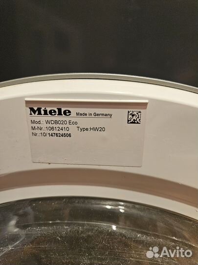 Стиральная машина на запчасти Miele W1 Classic