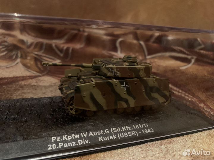 Модель танка Pz. Kpfw IV Ausf.G (Sd.Kfz.16111)