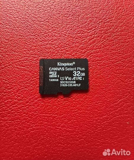 Карта памяти MicroSD Kingston 32 gb