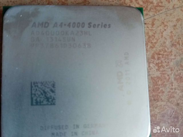 Процессор AMD 4 series