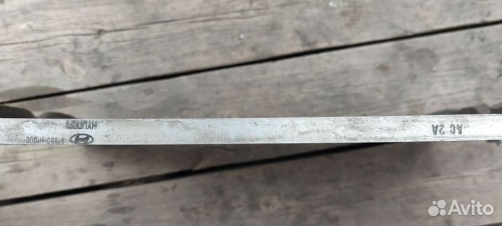 Радиатор кондиционера Hyundai Terracan 3.5