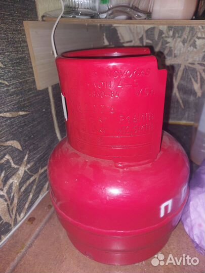 Газовый баллон 5л + редуктор