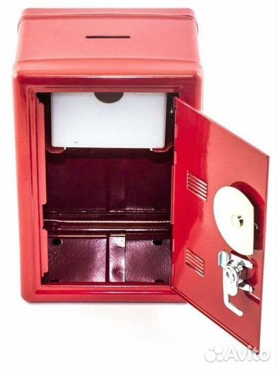 Сейф копилка из металла