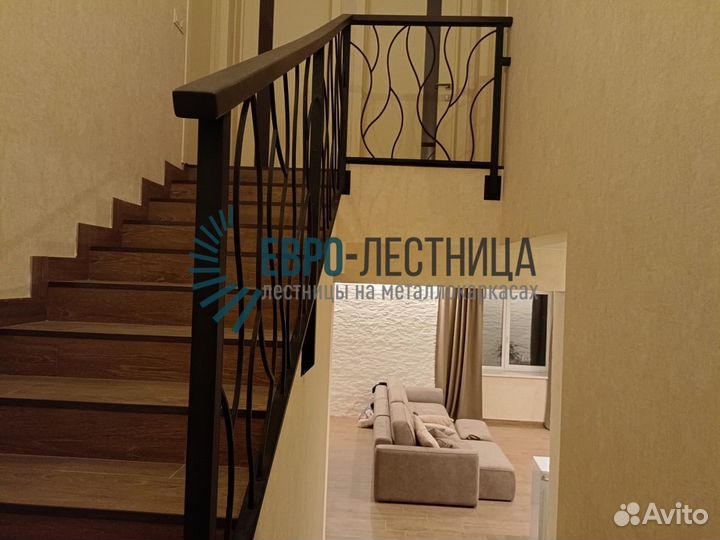 Лестница под обшивку