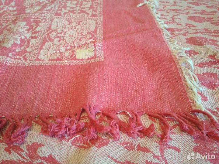 Одеяло хлопковое летнее + плед + скатерть льняная