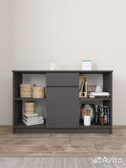 Тумба под тв Моpи мтв-1204.1» Графит