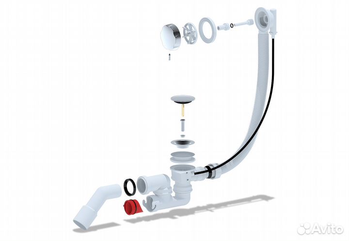 Ванна акрил 160х75 Aquatek Ника NIK160-0000001 пр