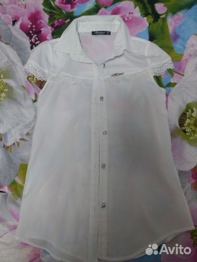 Блузка школьная