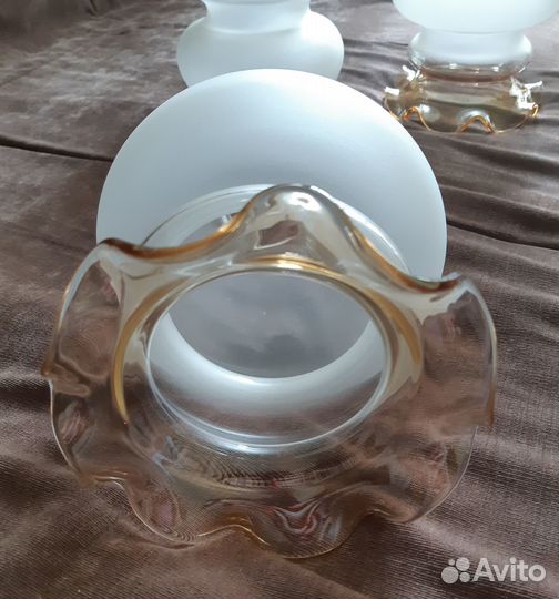 Плафоны для люстры или светильников 4 шт