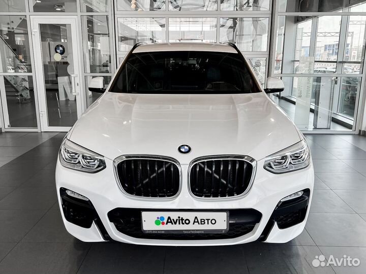 BMW X3 2.0 AT, 2018, 44 884 км