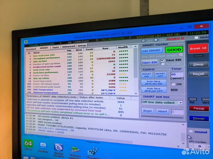 Жесткий диск 500 гб Toshiba