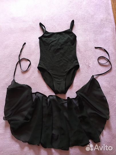 Купальник для гимнастики и юбка