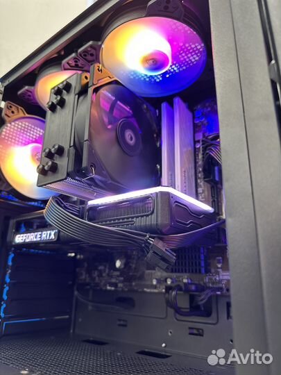 Игровой пк Ryzen 5 3600/32gb/RTX 3060ti+монитор