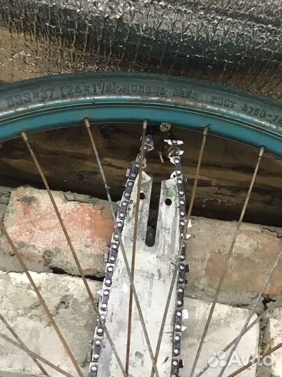 Ретро Колесо для велосипеда 24 СССР