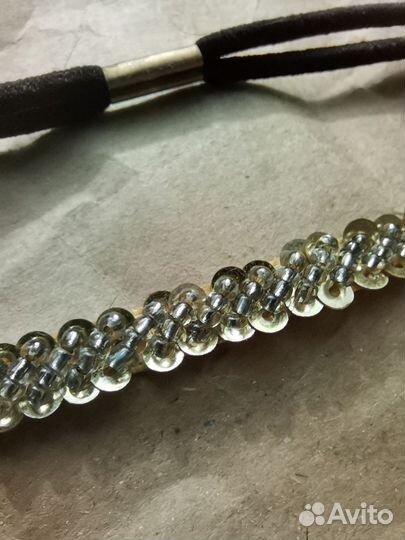 Ободок на резинке, греческая повязка