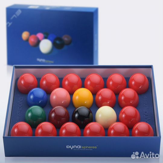 Комплект шаров для снукера dyna spheres