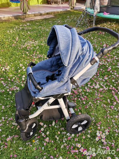 Прогулочная коляска 3 в 1 бу