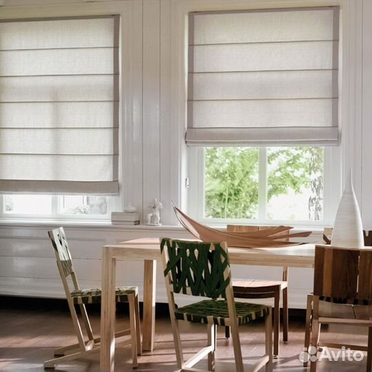 Римские шторы двойные на заказ