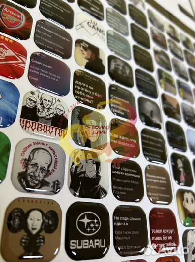 3d стикеры на телефон оптом