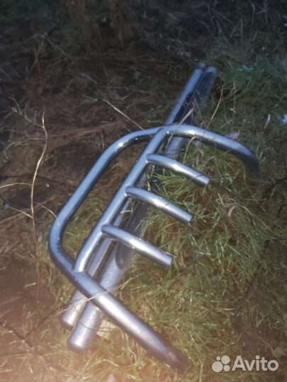 Обвес на ниву chevrolet из нержавейки