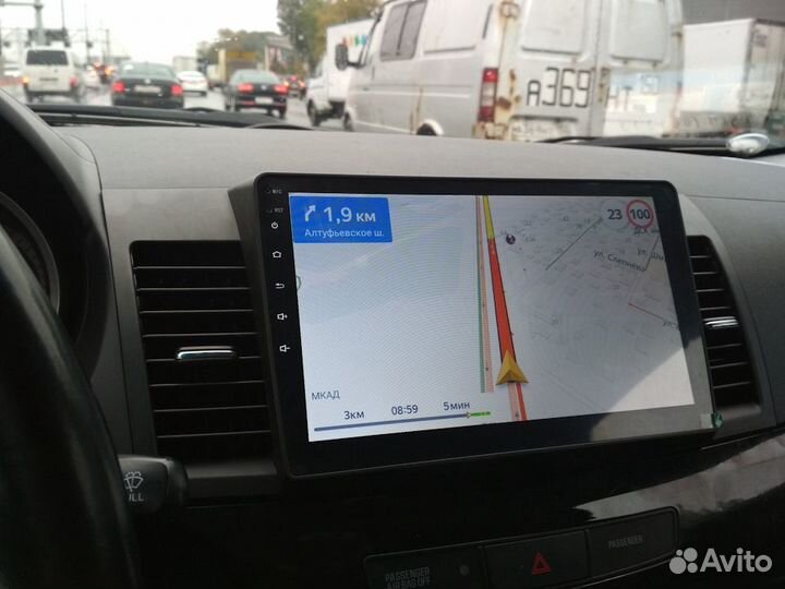 Магнитола Mitsubishi Lancer 10 Android