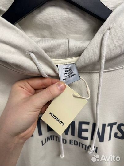 Худи Vetements limited edition