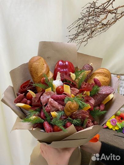Съедобные букеты на заказ