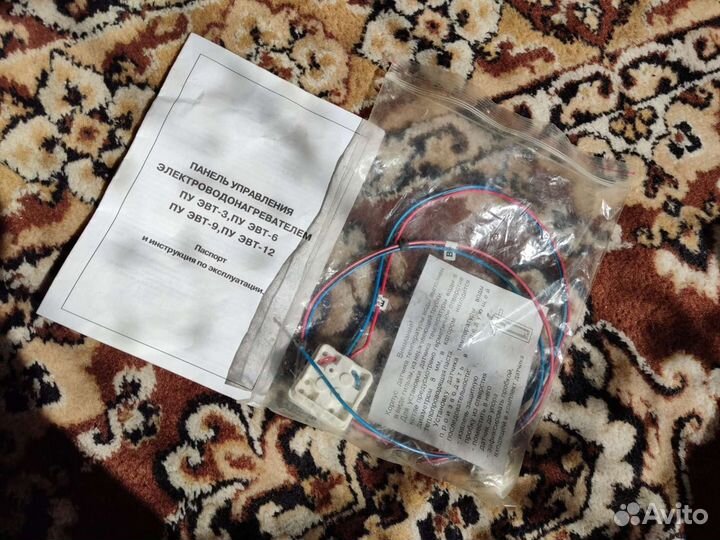 Панель управления электроводонагревателем