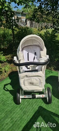 Коляска 2 в 1 adamex luciano deluxe