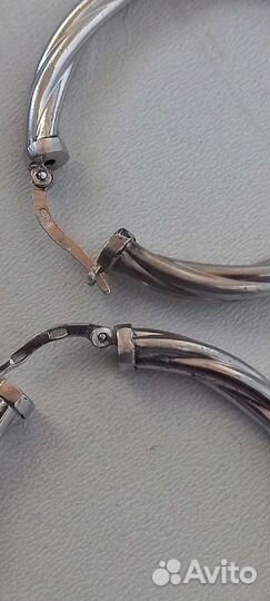 Серебряные серьги 925 проба
