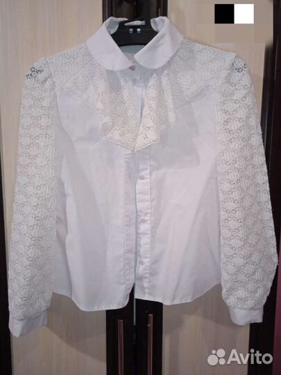 Рубашки белые для девочек