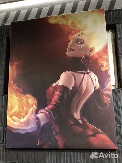 Картина с игровым персонажем