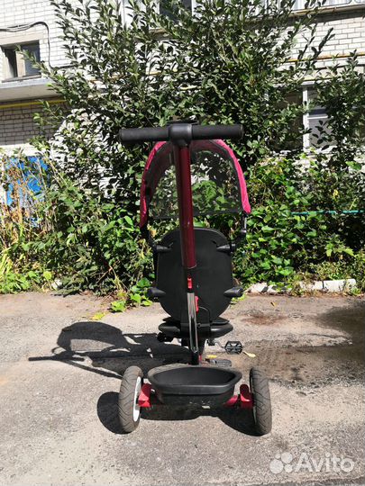 Детский велосипед с родительской ручкой